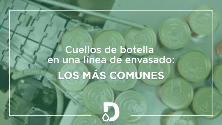 Cuellos de botella línea de envasado